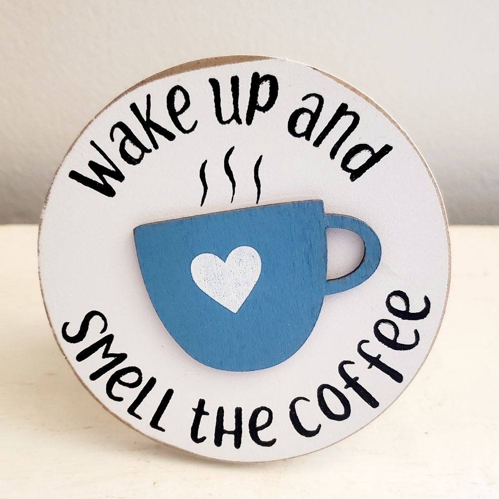 🎀3/$10🎀Blue Coffee Cup Decor